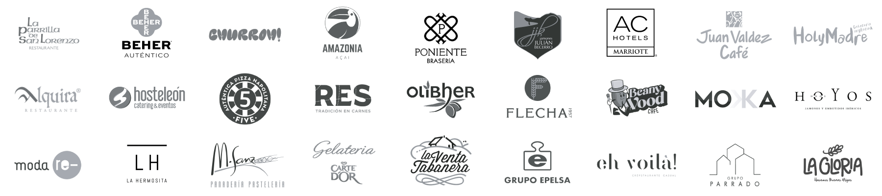 logos clientes Bivium, clientes Hiopos, clientes ICG